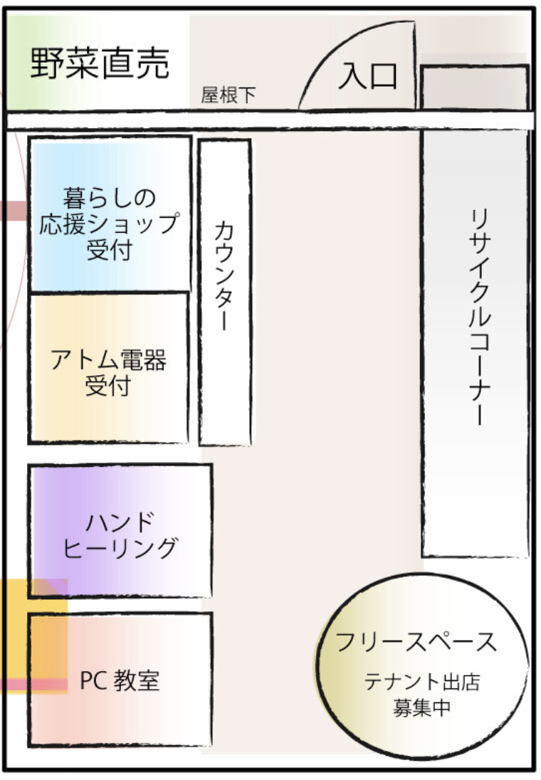 店舗案内マップ