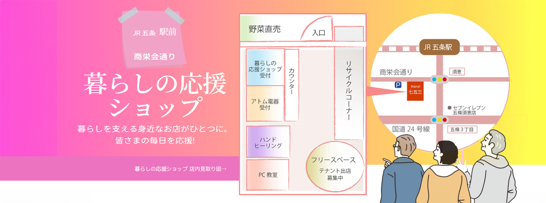 店舗案内マップ